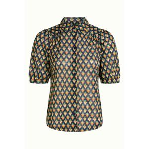 King Louie Carina Blouse Pebble